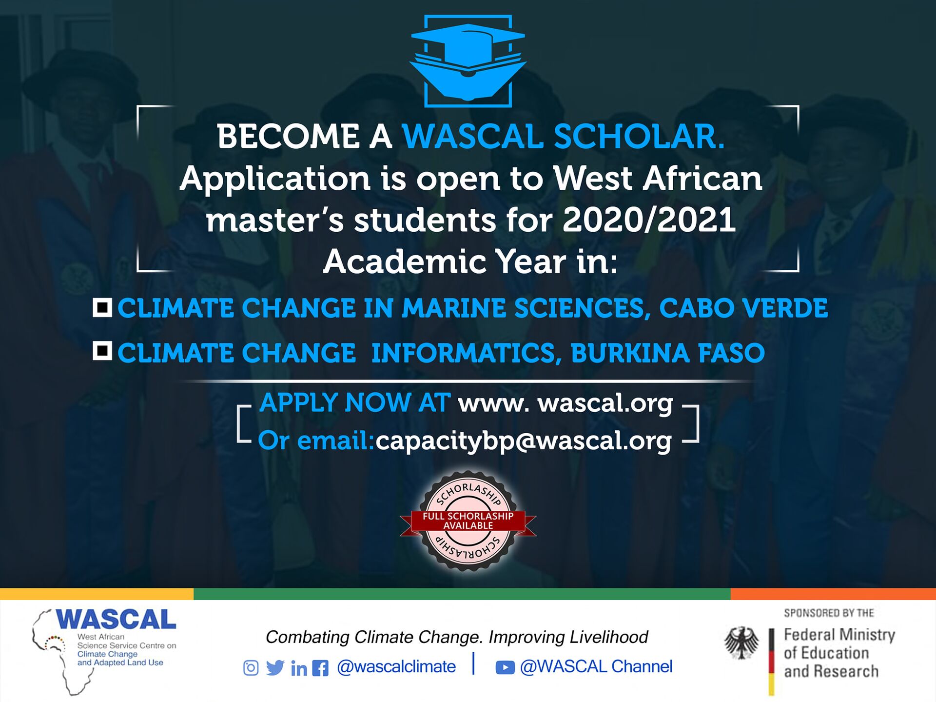 WASCAL Master Program “Climate Change and Marine Sciences” - OSCM